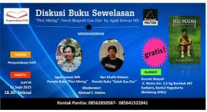 Diskusi Buku Sewelasan Peci Miring