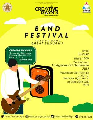 Festival Band KWM Creative Days #3