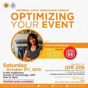 Talkshow Optimizing Your Event