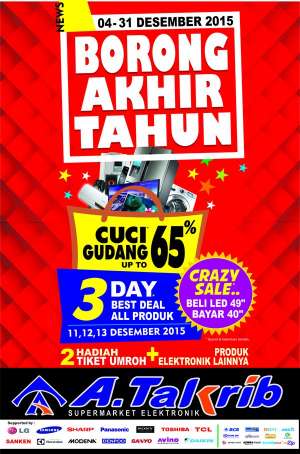 Atakrib Borong Akhir Tahun