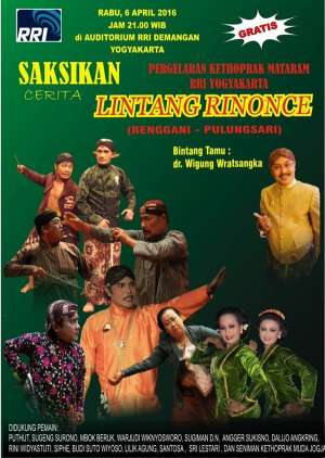 Kethoprak Mataram &ldquo;Lintang Rinonce&rdquo;