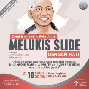  Melukis Slide Dengan Hati di Jl Suroto 9 KotaBaru