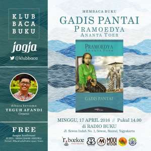Gadis Pantai bersama afandi teguh di radio buku 
