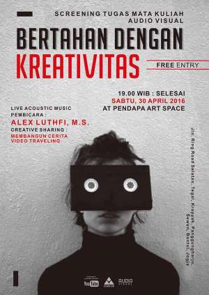 Screening Film | Sabtu, 30 April | 19.00 | Pendapa Art Space (Sewon) &bull; @GitaZailani