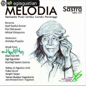 Melodia | Semesta Puisi Umbu Landu Paranggi