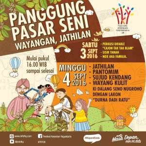 Panggung Pasar Seni | 03 - 04 September 2016 | Taman Kuliner Condong Catur