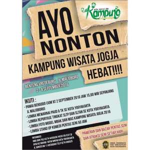 Kampung Wisata Jogja Hebat! | 02-04 September 2016 | Benteng Vredeburg