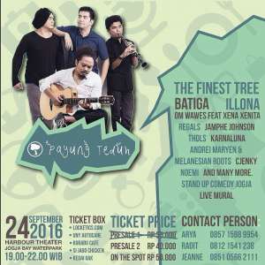 PAYUNG TEDUH | 24 September 2016 | 19.00 - 22.00 | Harbour Theater Jogja Bay Waterpark