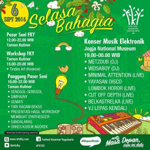 Selasa Bahagia | FKY 28 | 06 September 2016 | Taman Kuliner & JNM