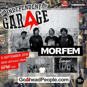 Independent Garage | 9 September 2016 | 18.00 WIB | Drop Off Sahid JWalk
