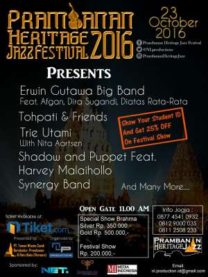 Prambanan Heritage Jazz Festival 
