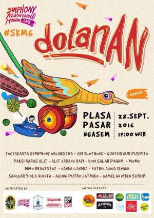 Dolanan | Plaza Pasar Ngasem | 28 september 2016 | Pukul : 19.30 WIB 