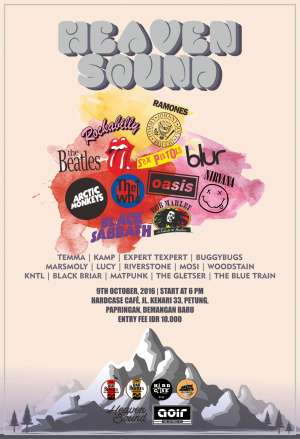 Heaven Sound | 09 Oktober 2016 | 18.00 WIB | Hardcase Cafe