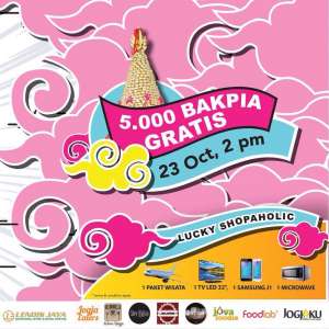 5000 Bakpia Gratis 