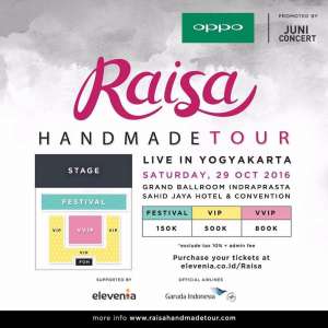 Raisa Handmade Tour 