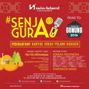 Senja Gurau Road To Stand Up Gunung 2016