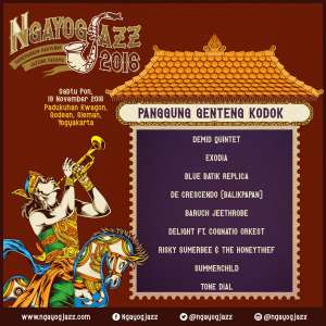 Ngayogjazz 2016 | Panggung Genteng Kodok