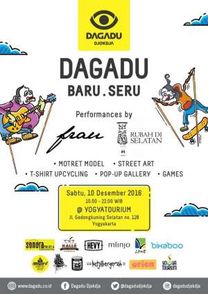 Dagadu Baru.Seru Performances by Frau & Rubah di Selatan