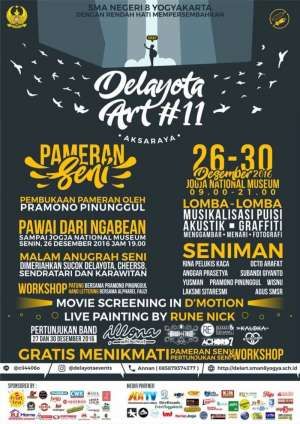 Delayota Art #11 by SMA N 8 Yogyakarta