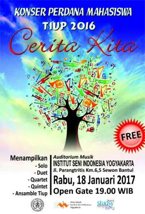 Konser Perdana Mahasiswa Tiup 2016 "Cerita Kita"