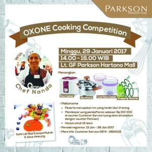 Parkson Oxone Cooking Competition