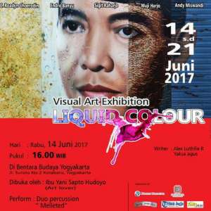 Visual Art Exhibition " Liquid Colour" di Bentara Budaya Yogyakarta