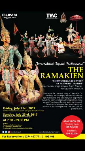 The Ramakien Kolaborasi dengan Ramayana Ballet