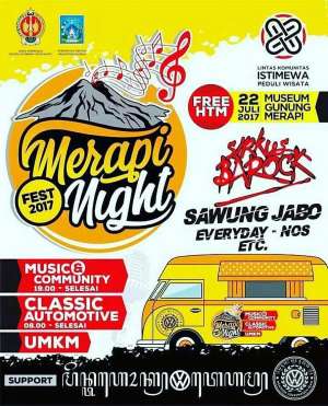 Merapi Night Festival 2017