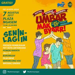 FKY Kota Jogja bersama Pongky B di Plaza Ngasem