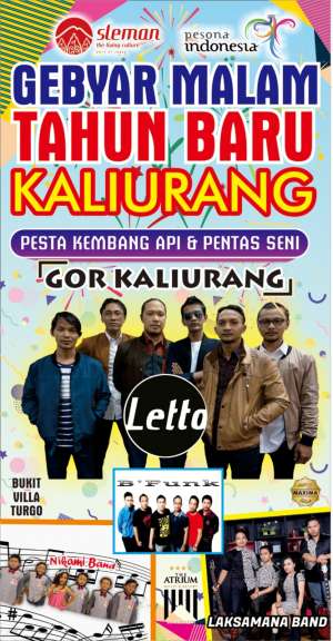 Malam Tahun Baru Pentas Kembang Api dan Pentas Seni 