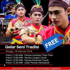Gelar Seni Tradisi Februari 2018