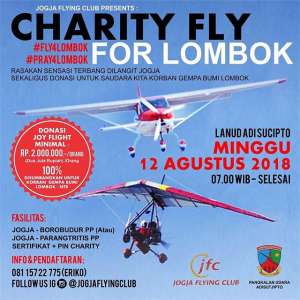 Charity Fly For Lombok