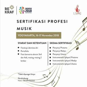 Sertifikasi Profesi Musik