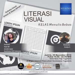 Kelas Literasi Visual: Kelas Menulis Bebas 