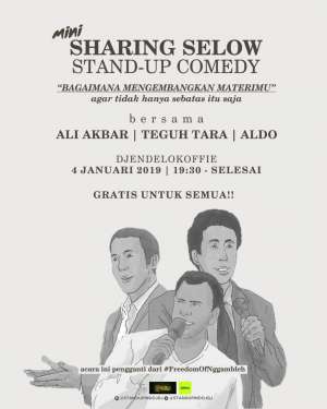 Mini Sharing Standup Comedy