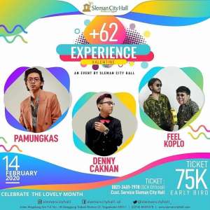 Sleman City Hall: +62 EXPERIENCE CONCERT special Valentine's dayðŸ’˜