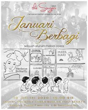Konser amal Januari Berbagi