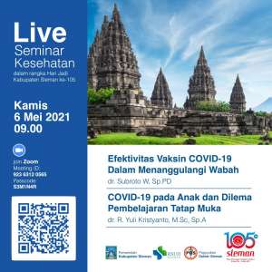 Seminar Kesehatan HUT 105 Sleman