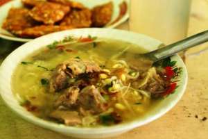 Soto sapi Winong yang segar dan nikmat