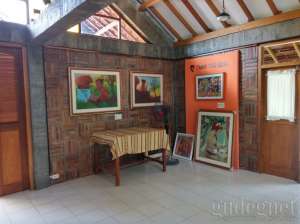 Ruang sanggar dan workshop di  Museum Taman Tino Sidin