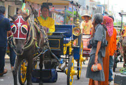 Selama Libur Tarif Andong Naik 2 Kali Lipat