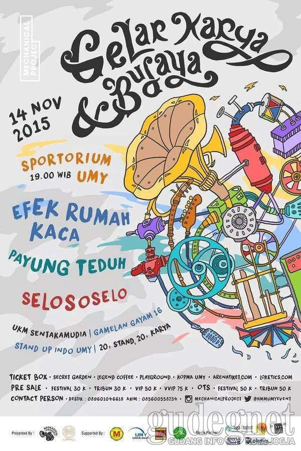 Mechanical Project 2015 Hadirkan Payung Teduh Mechanical Project 2015 Hadirkan Payung Teduh