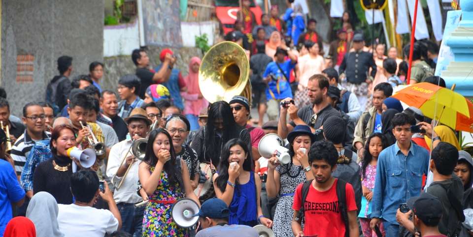 Ini Lo Suasana Pembukaan #Ngayogjazz2015 Ini Lo Suasana Pembukaan #Ngayogjazz2015