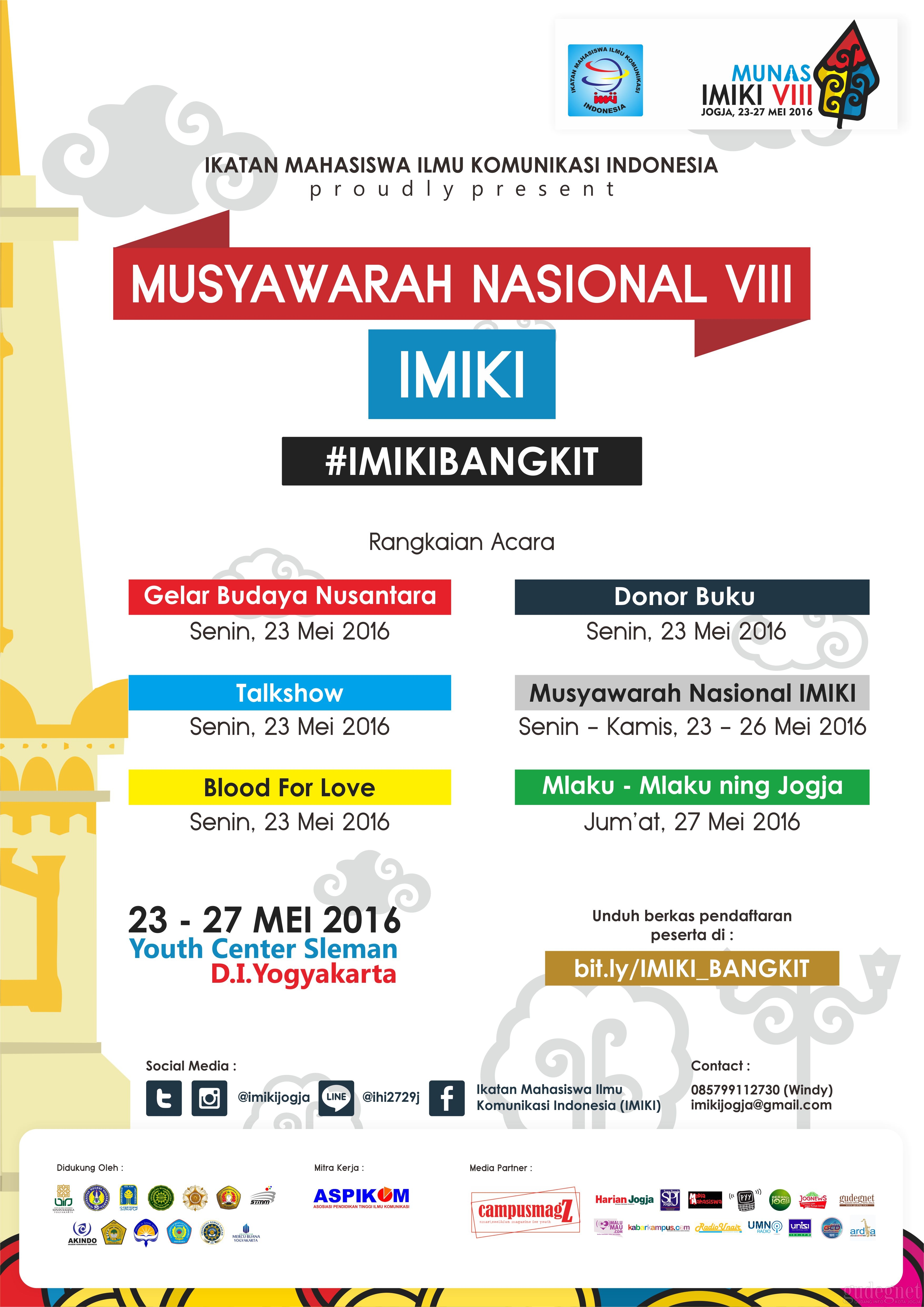 Musyawarah Nasional VIII IMIKI tahun 2016 Musyawarah Nasional VIII IMIKI tahun 2016