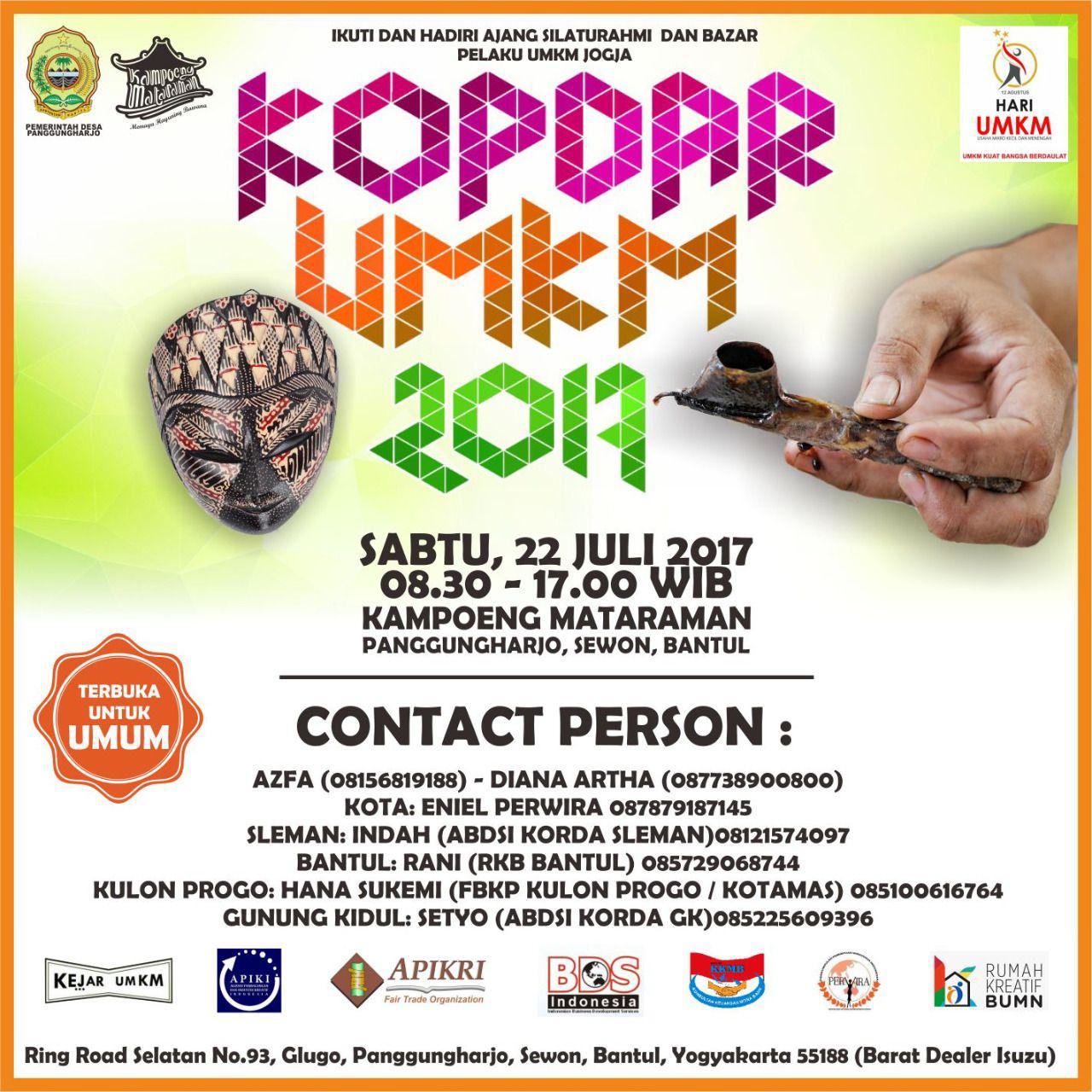 Ikuti Kopi Darat UMKM di Kampoeng Mataraman Ikuti Kopi Darat UMKM di Kampoeng Mataraman
