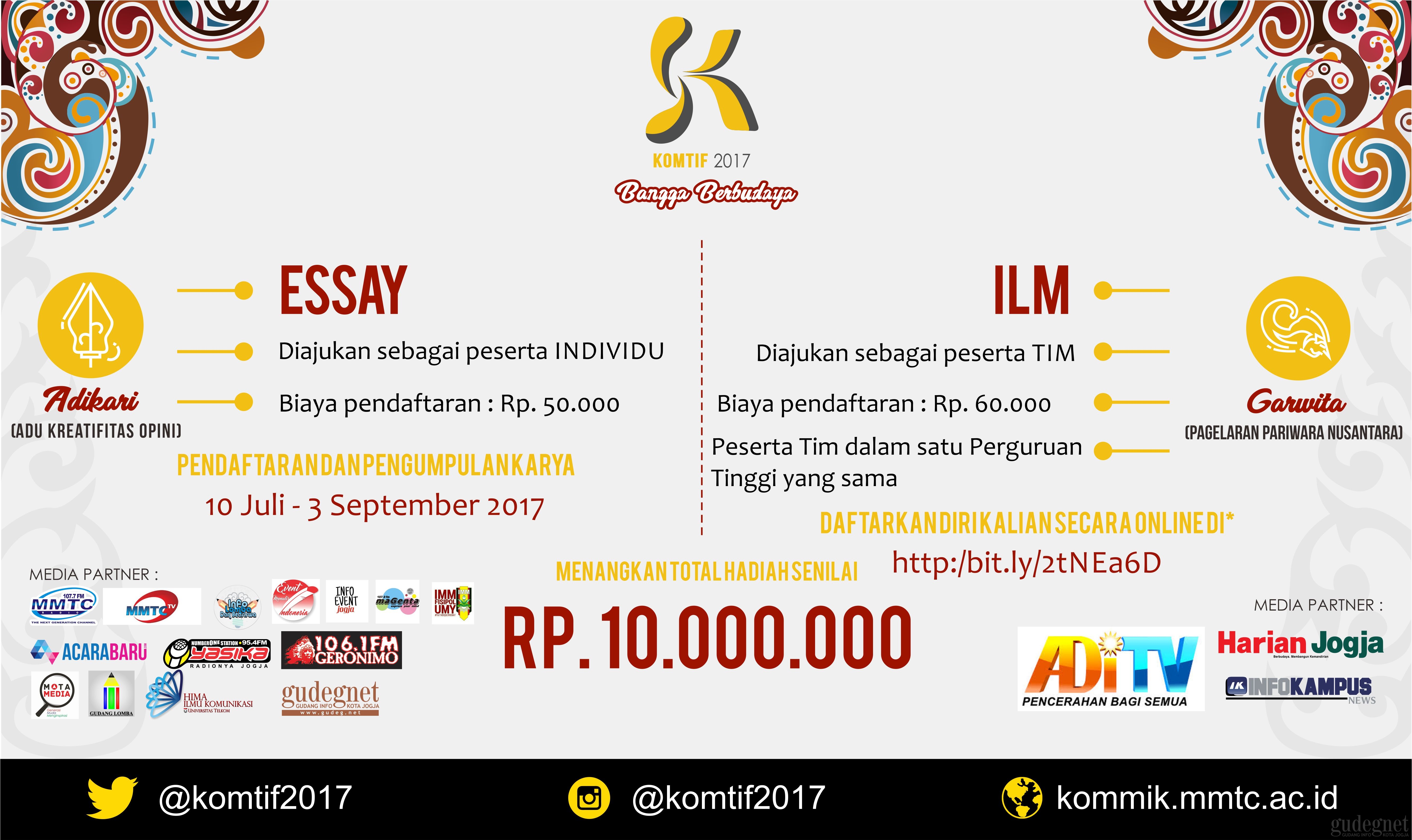 Mahasiswa MMTC Akan Gelar Lomba dan Talkshow, Total Hadiah 10 Juta Mahasiswa MMTC Akan Gelar Lomba dan Talkshow, Total Hadiah 10 Juta