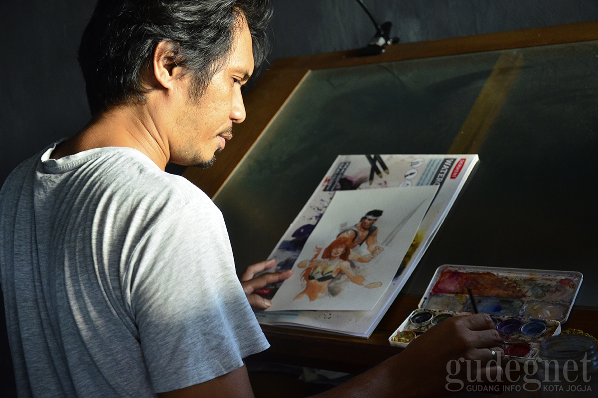 Apri Kusbiantoro, Komikus Jogja yang Harum di Eropa Apri Kusbiantoro, Komikus Jogja yang Harum di Eropa