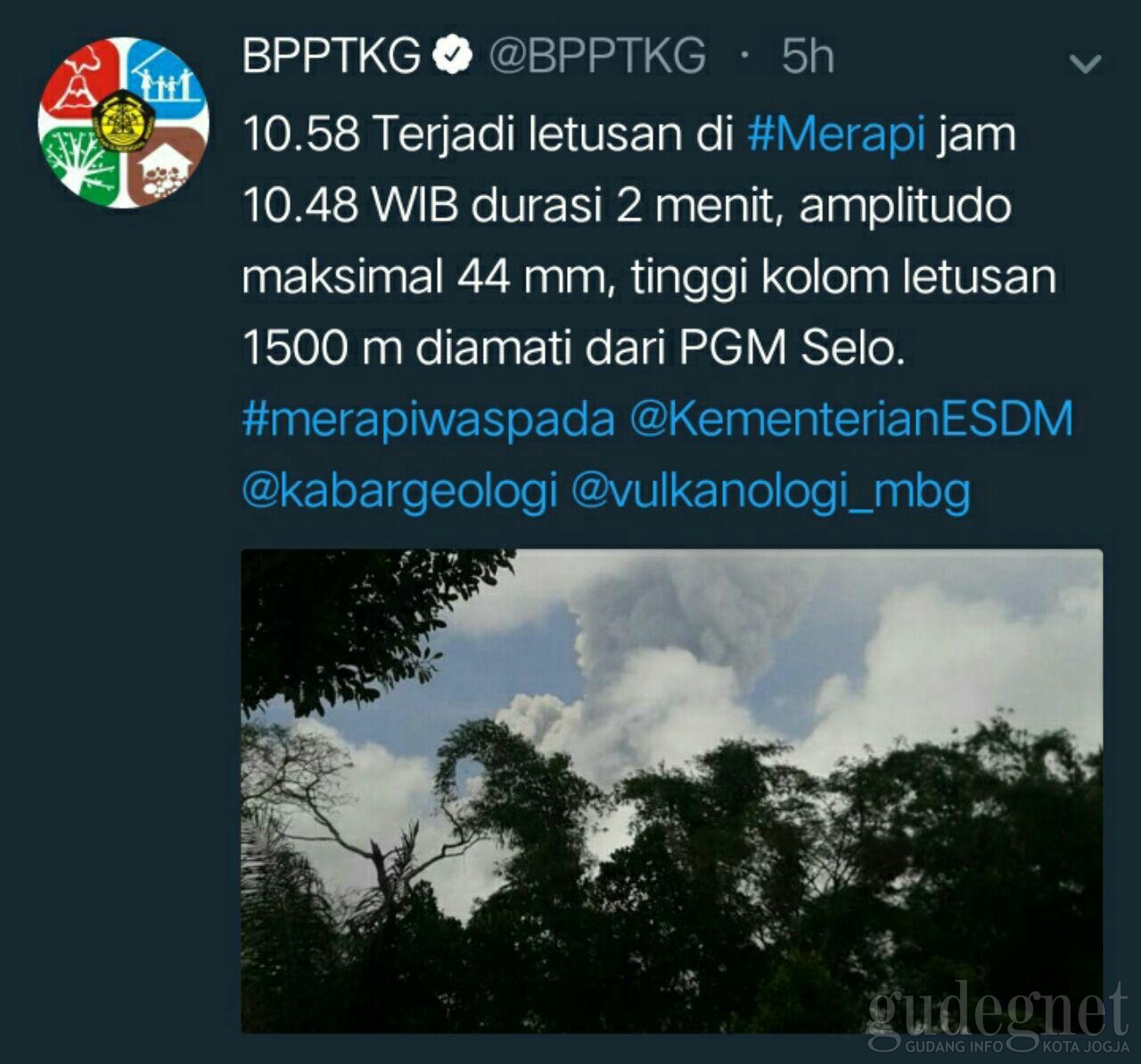 Menuju Proses Erupsi Magmatis Merapi, Masyarakat Diimbau Tetap Tenang dan Waspada Menuju Proses Erupsi Magmatis Merapi, Masyarakat Diimbau Tetap Tenang dan Waspada