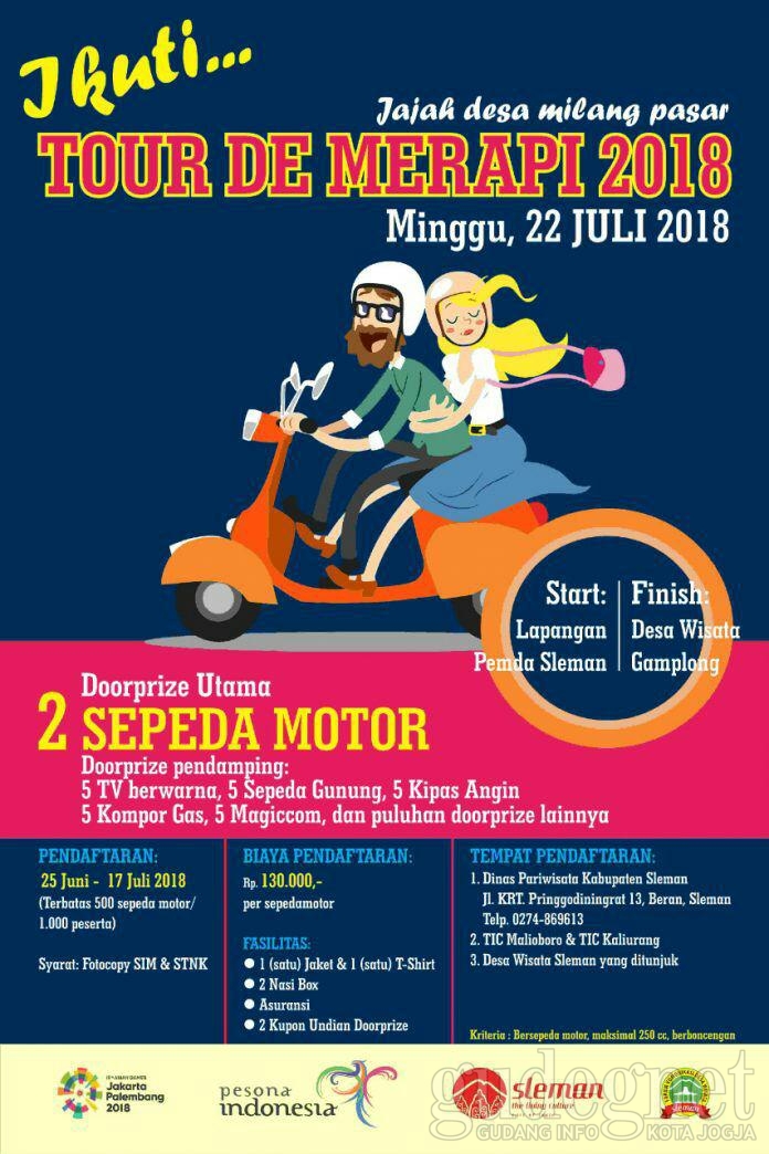 Tour de Merapi Diselenggarakan Hari Minggu Ini Tour de Merapi Diselenggarakan Hari Minggu Ini