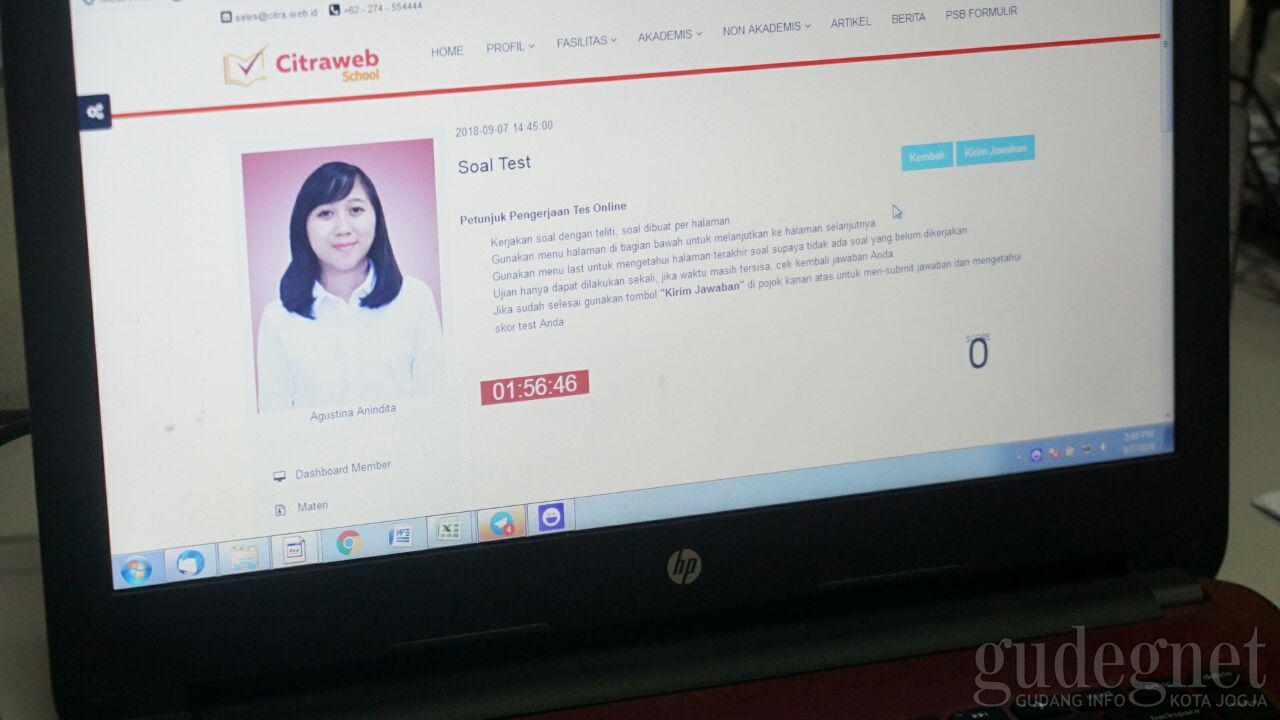 Tugas Online dan Test Online Lewat Web Sekolah Tugas Online dan Test Online Lewat Web Sekolah